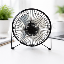 Мини вентилятор Moltis MVM-10211 (19 см) с USB черний 10011